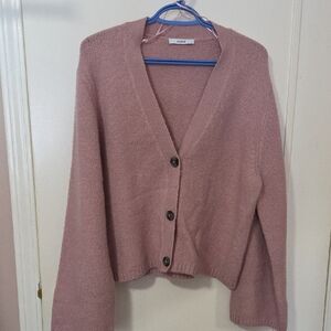 Ricki's Soft Pink Cardigan Sweater